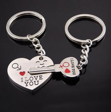 Load image into Gallery viewer, Key Chain Alloy Arrow Bow Love Keyrings Key Chains Lovers Ring Couples keychain for Gift 17343 boyfriend girlfriend bestfriend bff