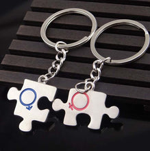 Load image into Gallery viewer, Key Chain Alloy Arrow Bow Love Keyrings Key Chains Lovers Ring Couples keychain for Gift 17343 boyfriend girlfriend bestfriend bff