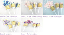Load image into Gallery viewer, Push Up Popper 10 Piece set Pastel Confetti Wedding Party Exploding Confetti Baby Bridal Shower Birthday Decoration