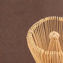 Load image into Gallery viewer, Bamboo Matcha Powder Whisk Japanese Ceremony Coffee Green Tea Brush Chasen Chashaku Brushes barista crafting tool supplies culture