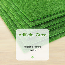 Load image into Gallery viewer, 2 Pieces Artificial Grass Outdoor Gardening Turf Lawn Synthetic Fake Grass Micro-landscape DIY Flocking Rug 30*30cm crafting material supplies