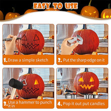Load image into Gallery viewer, 1-13Pcs Halloween Pumpkin Carving Tools Set Kitchen Accessories Stencils Supplies Engraving Cutting Home Gadgets jackolantern