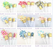 Load image into Gallery viewer, Push Up Popper 10 Piece set Pastel Confetti Wedding Party Exploding Confetti Baby Bridal Shower Birthday Decoration