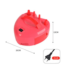 Load image into Gallery viewer, Electric Balloon Air Pump 220V High Power Two Nozzle Blower Portable Inflatable Pump Inflator birthday holiday Wedding Party