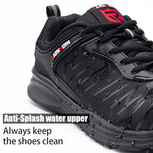 Load image into Gallery viewer, LARNMERN Mens Steel Toe Safety Shoes Work Shoes For Men lightweight Breathable Anti-Smashing Non-Slip Construction Work Sneakers