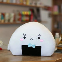 Load image into Gallery viewer, Cute Plush Mini Rice Ball Pillow Kawaii Soft Japanese Sushi Cushion Stuffed Plush Toy Cute Ball The Second Element Dumpling Doll