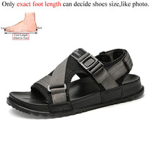 Load image into Gallery viewer, Casual Men Sandals Summer Shoes Boys Sandal Mens Sandles Outdoor Breathable Comfort Slip On Plus Big Size 48 49 Sandalias Hombre