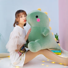 Load image into Gallery viewer, 25-50CM Lovely Dinosaur Plush Toys Super Soft Cartoon Stuffed Animal Dino Dolls for Kids Baby Hug Doll Sleep Pillow Home Decor