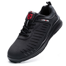 Load image into Gallery viewer, LARNMERN Mens Steel Toe Safety Shoes Work Shoes For Men lightweight Breathable Anti-Smashing Non-Slip Construction Work Sneakers