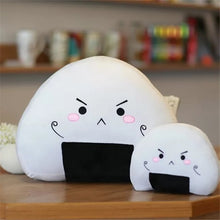 Load image into Gallery viewer, Cute Plush Mini Rice Ball Pillow Kawaii Soft Japanese Sushi Cushion Stuffed Plush Toy Cute Ball The Second Element Dumpling Doll