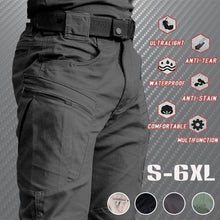 Load image into Gallery viewer, Men's Lightweight Tactical Pants Breathable Summer Casual Army Military Long Trousers Male Waterproof Quick Dry Cargo Pants MANY COLORS