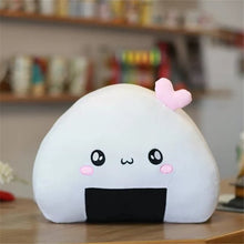 Load image into Gallery viewer, Cute Plush Mini Rice Ball Pillow Kawaii Soft Japanese Sushi Cushion Stuffed Plush Toy Cute Ball The Second Element Dumpling Doll