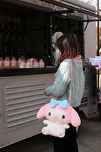 Load image into Gallery viewer, Kawaii Plush Backpack Kuromi My Melody Cinnamoroll Plush Bag Big Anime Stuffed Toys Cute Backpack for Girl Doll for Gift