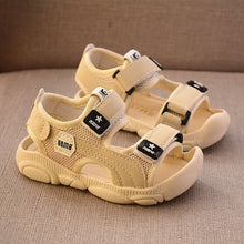 Load image into Gallery viewer, Summer Children Shoes Boys Soft Soles Beach Shoes Male Baby Baotou Anti-kick Children's Sandals Princepard Summer Sandals