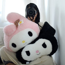 Load image into Gallery viewer, GIANT 85x75cm Plush Kuromi Melody Pillow Cushion Cute Cartoon Doll Sofa Valentine Day Kawaii Girlfriend Birthday Present