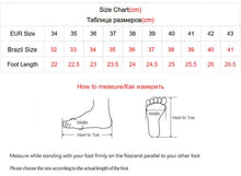 Load image into Gallery viewer, Shiny Crystal Flat Heels Gladiator Sandals Women Summer Pointed Toe Pink Party Shoes Woman Plus Ankle Straps Pumps