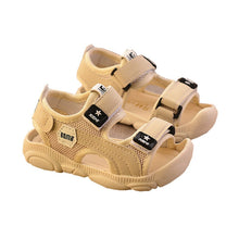 Load image into Gallery viewer, Summer Children Shoes Boys Soft Soles Beach Shoes Male Baby Baotou Anti-kick Children's Sandals Princepard Summer Sandals