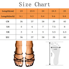 Load image into Gallery viewer, Rome Open-toe Slippers Women Slingback Sandals 2022 New Women's Shoes Summer Flats Casual Flip Flops Dress Shallow Female Slides