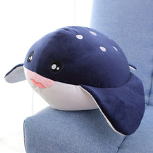 Load image into Gallery viewer, 35-70cm Cartoon Marine life Cute Unicorn Whale Shark Devil Rays Fish Plush Toy Soft Stuffed Kawaii Killer Whale Pillow Cushion