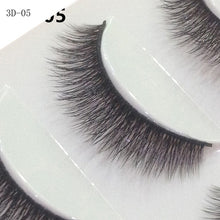 Load image into Gallery viewer, HBZGTLAD 5 Pairs 3D Handmade Fake Eyelashes Natural Long Thick Daily Makeup Thick Cross Eyelashes Eye Lashes