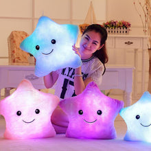 Load image into Gallery viewer, Luminous Stars Pillow Plush
