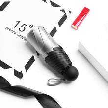 Load image into Gallery viewer, New 8 Ribs Pocket Mini Umbrella Anti UV Paraguas Sun Umbrella Rain Windproof Light Folding Portable Umbrellas for Women Children