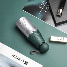 Load image into Gallery viewer, New 8 Ribs Pocket Mini Umbrella Anti UV Paraguas Sun Umbrella Rain Windproof Light Folding Portable Umbrellas for Women Children
