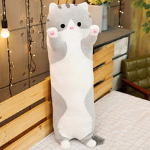 Load image into Gallery viewer, 1pc 70/90/120CM Cartoon Animal Dinosaur Unicorn Cat Plush Toys Stuffed Soft Long Sleeping Pillow Dolls Children Birthday Gift