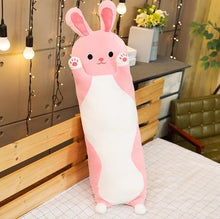 Load image into Gallery viewer, 1pc 70/90/120CM Cartoon Animal Dinosaur Unicorn Cat Plush Toys Stuffed Soft Long Sleeping Pillow Dolls Children Birthday Gift