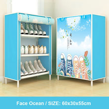 Load image into Gallery viewer, Multilayer Shoe Cabinet Dustproof Shoes Storage Closet Hallway Space-saving Shoerack Organizer Holder Home Furniture Shoe Rack