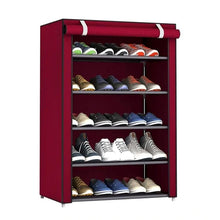 Load image into Gallery viewer, Multilayer Shoe Cabinet Dustproof Shoes Storage Closet Hallway Space-saving Shoerack Organizer Holder Home Furniture Shoe Rack
