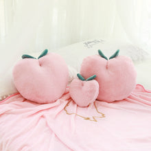Load image into Gallery viewer, 1pcs Plush Pillow Blanket Girl Bags Fruit Food Peach Stuffing Toy Birthday Gifts Appease Sleeping Pillow Doll Soft Stuffed Toy