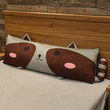 Load image into Gallery viewer, 150cm Cute unicorn pillow long strip pillow leg sleeping pillow removable and washable hamster dinosaur Raccoon pillow gift