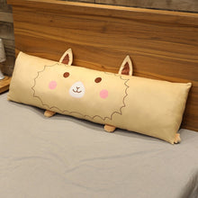 Load image into Gallery viewer, 150cm Cute unicorn pillow long strip pillow leg sleeping pillow removable and washable hamster dinosaur Raccoon pillow gift