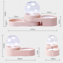 Load image into Gallery viewer, 1.8L New Bubble Pet Bowls Food Automatic Feeder Fountain Water Drinking for Cat Dog Kitten Feeding Container Pet Supplies