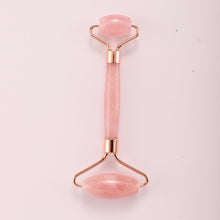 Load image into Gallery viewer, Natural Rose Quartz Jade Roller Set Box Face Slimming Lifting Massager Jade Stone Facial Massage Roller Skin Care Beauty Tool
