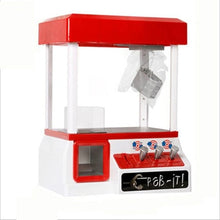 Load image into Gallery viewer, Clip Doll Arcade Claw Machine Coin Operated Crane Game Vending Machine Entertainment Toys Candy Grabber Claw Portable Board Game