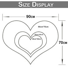 Load image into Gallery viewer, Heart Shape Fluffy Rugs Washable Faux Fur Rug For Kids Bedroom Home Decoration Sofas Cushions Mat Soft Carpet Sheepskin Rug D30