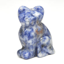 Load image into Gallery viewer, 1.5" Cat Statue Natural Gemstone Carving Healing Crystal Animals Figurines Reiki Stones Decoration Wholesale