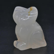 Load image into Gallery viewer, 1.5" Cat Statue Natural Gemstone Carving Healing Crystal Animals Figurines Reiki Stones Decoration Wholesale