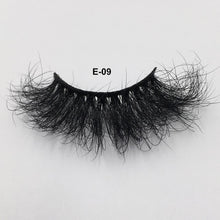 Load image into Gallery viewer, 1 Pair 25 mm Mink Eyelashes Fluffy Lashes Dramatic Messy Long False Eyelashes Makeup 25mm 3d Mink Lashes