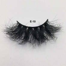 Load image into Gallery viewer, 1 Pair 25 mm Mink Eyelashes Fluffy Lashes Dramatic Messy Long False Eyelashes Makeup 25mm 3d Mink Lashes