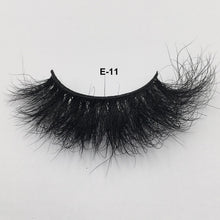 Load image into Gallery viewer, 1 Pair 25 mm Mink Eyelashes Fluffy Lashes Dramatic Messy Long False Eyelashes Makeup 25mm 3d Mink Lashes