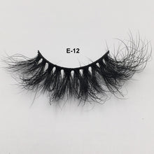 Load image into Gallery viewer, 1 Pair 25 mm Mink Eyelashes Fluffy Lashes Dramatic Messy Long False Eyelashes Makeup 25mm 3d Mink Lashes