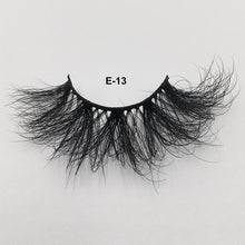Load image into Gallery viewer, 1 Pair 25 mm Mink Eyelashes Fluffy Lashes Dramatic Messy Long False Eyelashes Makeup 25mm 3d Mink Lashes