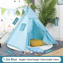 Load image into Gallery viewer, 1.35/1.6m Portable Children Tipi Tents Teepee Tent For Kid Play House Wigwam for Children Tipi Infantil Kid Tent Girl play room