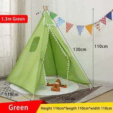 Load image into Gallery viewer, 1.35/1.6m Portable Children Tipi Tents Teepee Tent For Kid Play House Wigwam for Children Tipi Infantil Kid Tent Girl play room
