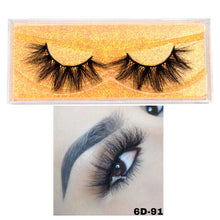 Load image into Gallery viewer, 5D Mink Eyelashes Long Lasting Mink Lashes Natural Dramatic Volume Eyelashes Extension Thick Long 3D False Eyelashes