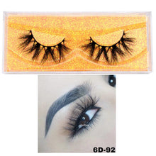 Load image into Gallery viewer, 5D Mink Eyelashes Long Lasting Mink Lashes Natural Dramatic Volume Eyelashes Extension Thick Long 3D False Eyelashes
