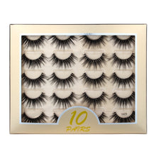Load image into Gallery viewer, 5/10 Pair 3D Mink Eyelashes Fluffy Dramatic Eyelashes Makeup Wispy Mink Lashes Natural Long False Eyelashes Thick Fake Lashes
